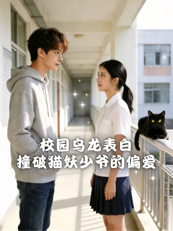 校园乌龙表白，撞破猫妖少爷的偏爱封面图