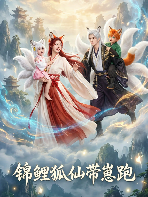 锦鲤狐仙带崽跑封面图