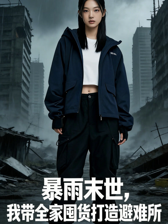 暴雨末世，我带全家囤货打造避难所封面图