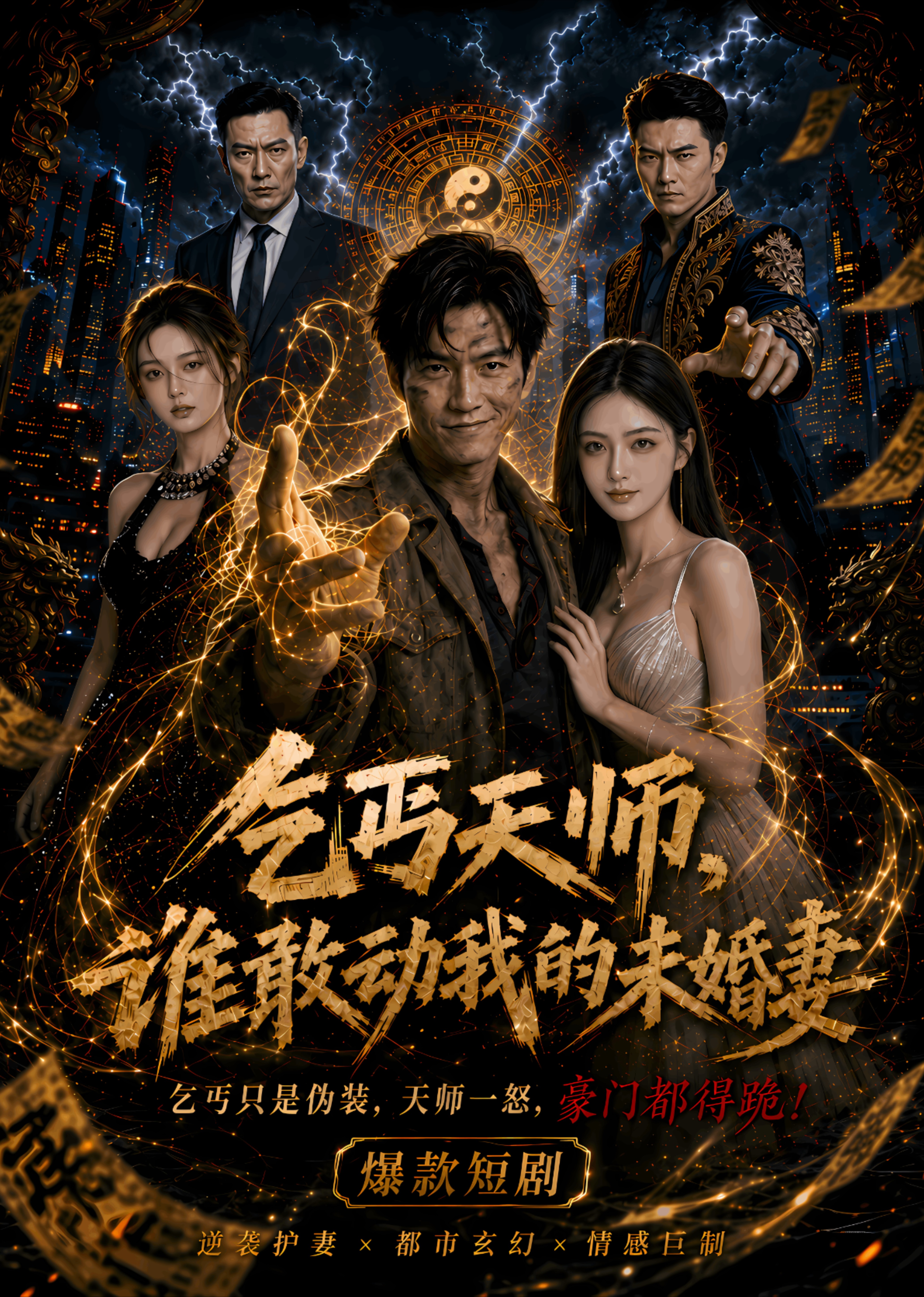 乞丐天师，谁敢动我的未婚妻封面图