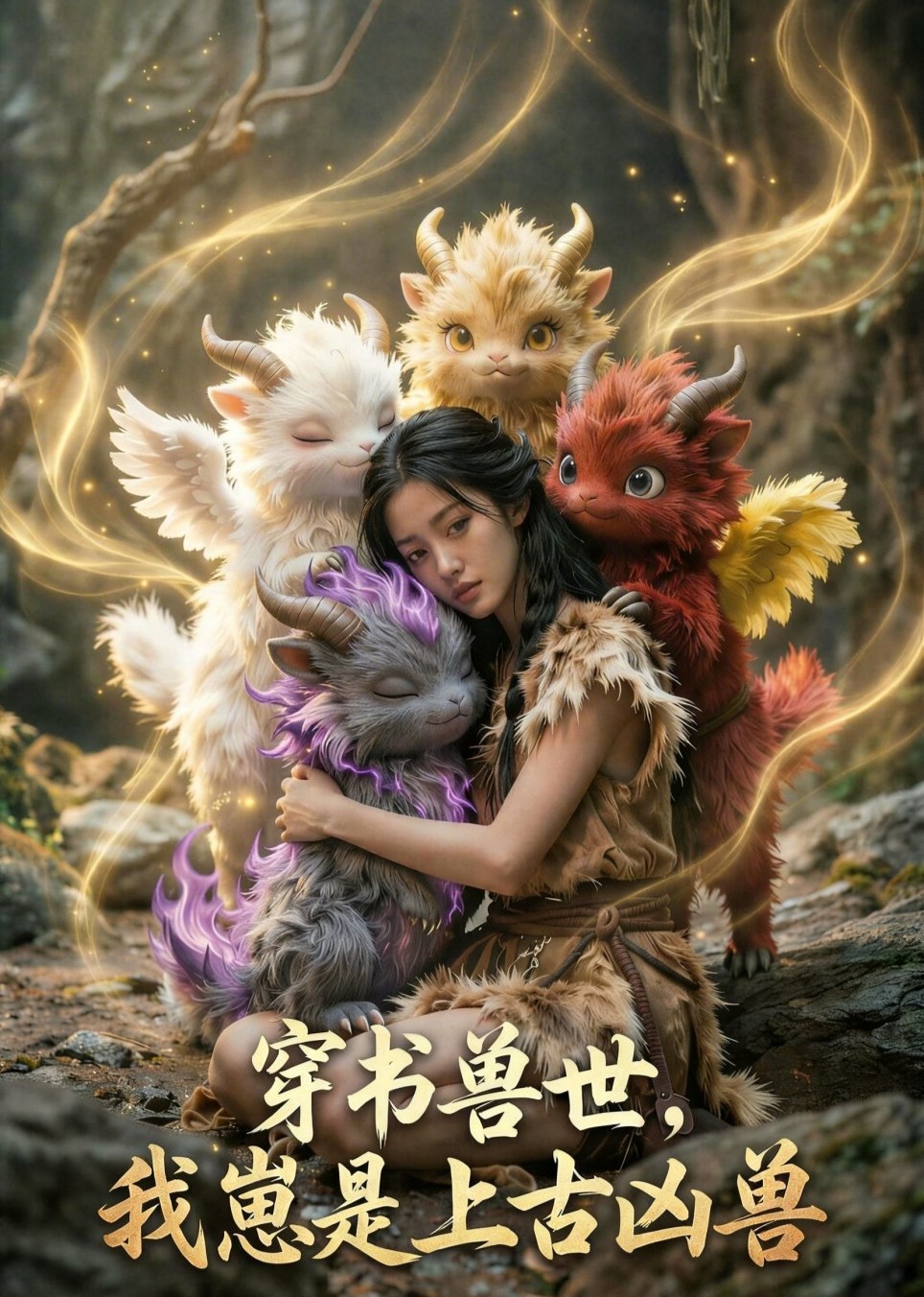 穿书兽世，我崽是上古凶兽封面图
