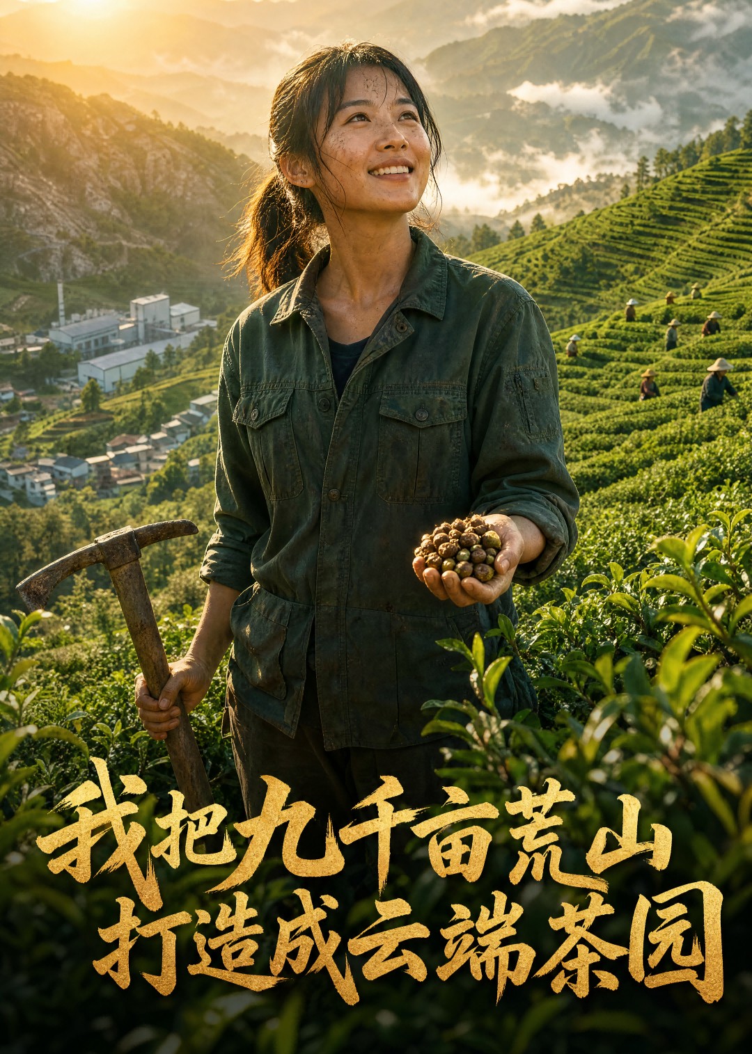 我把九千亩荒山，打造成云端茶园封面图