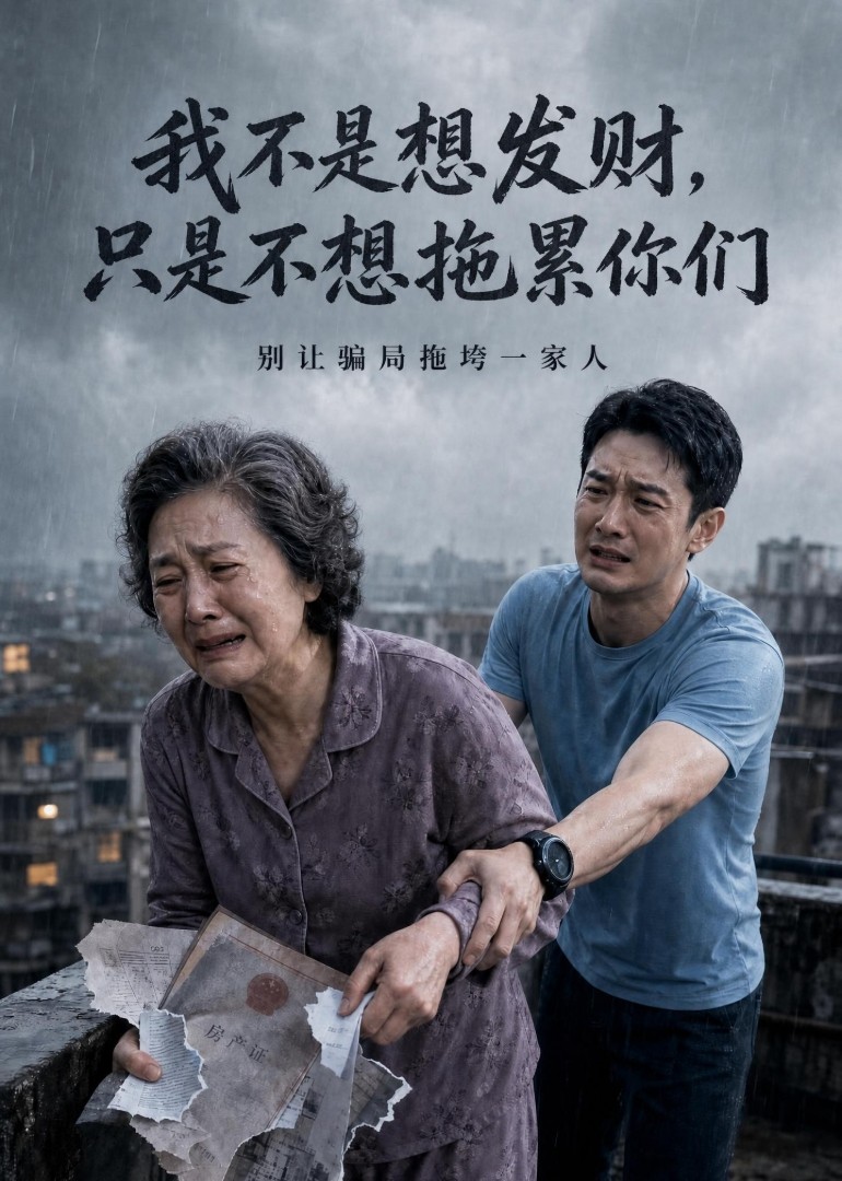 我不是想发财，只是不想拖累你们封面图