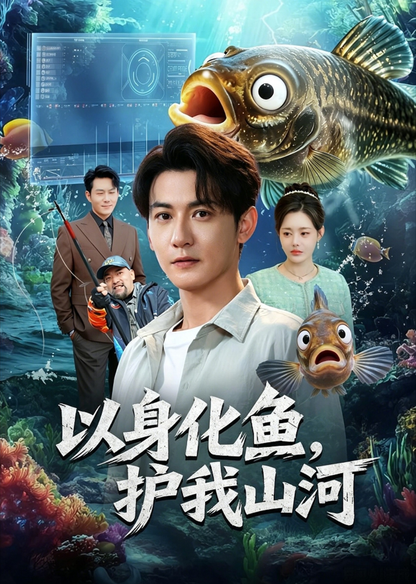 以身化鱼，护我山河封面图