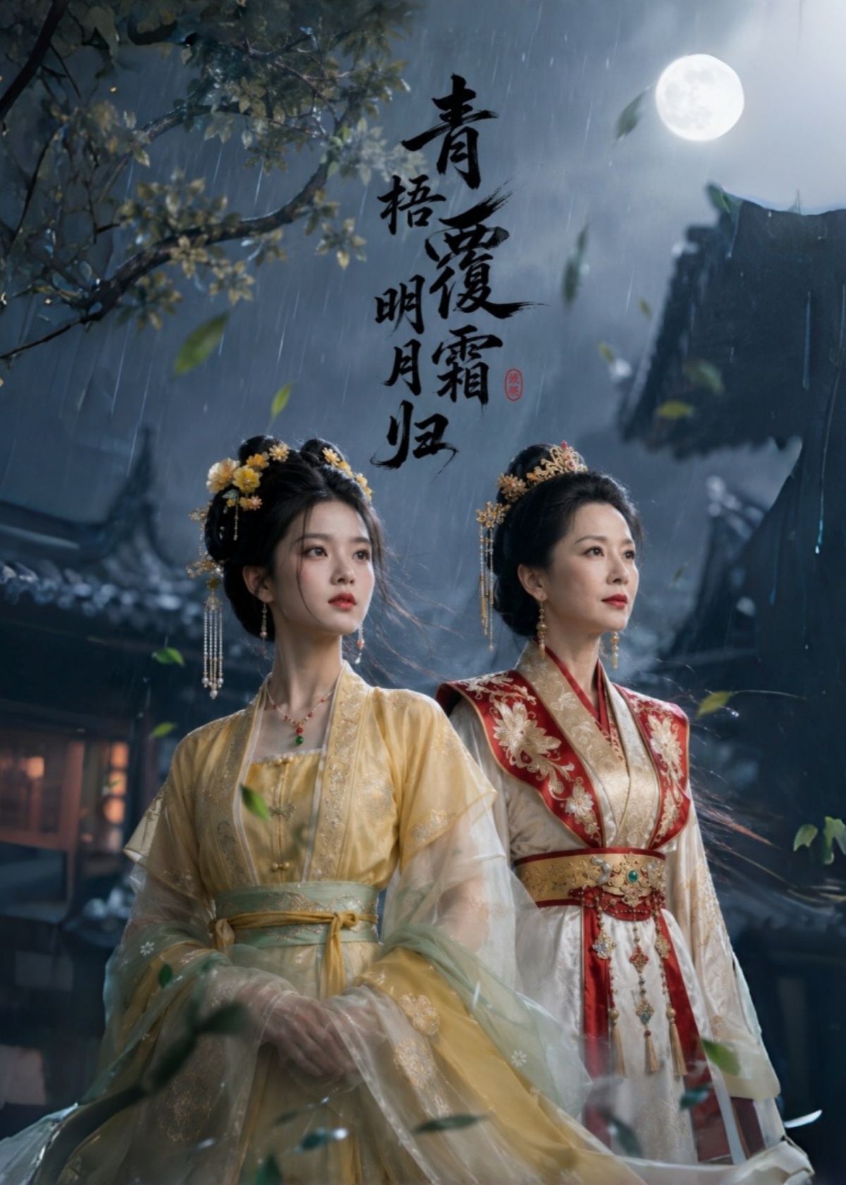 青梧覆霜明月归封面图
