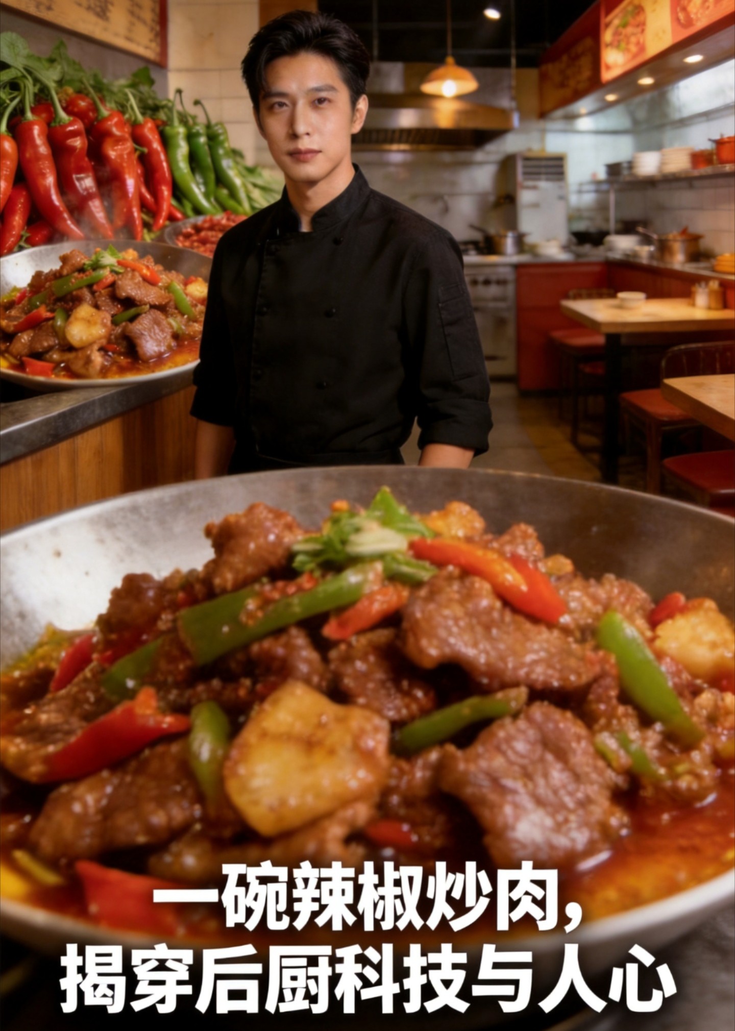 一碗辣椒炒肉，揭穿后厨科技与人心封面图