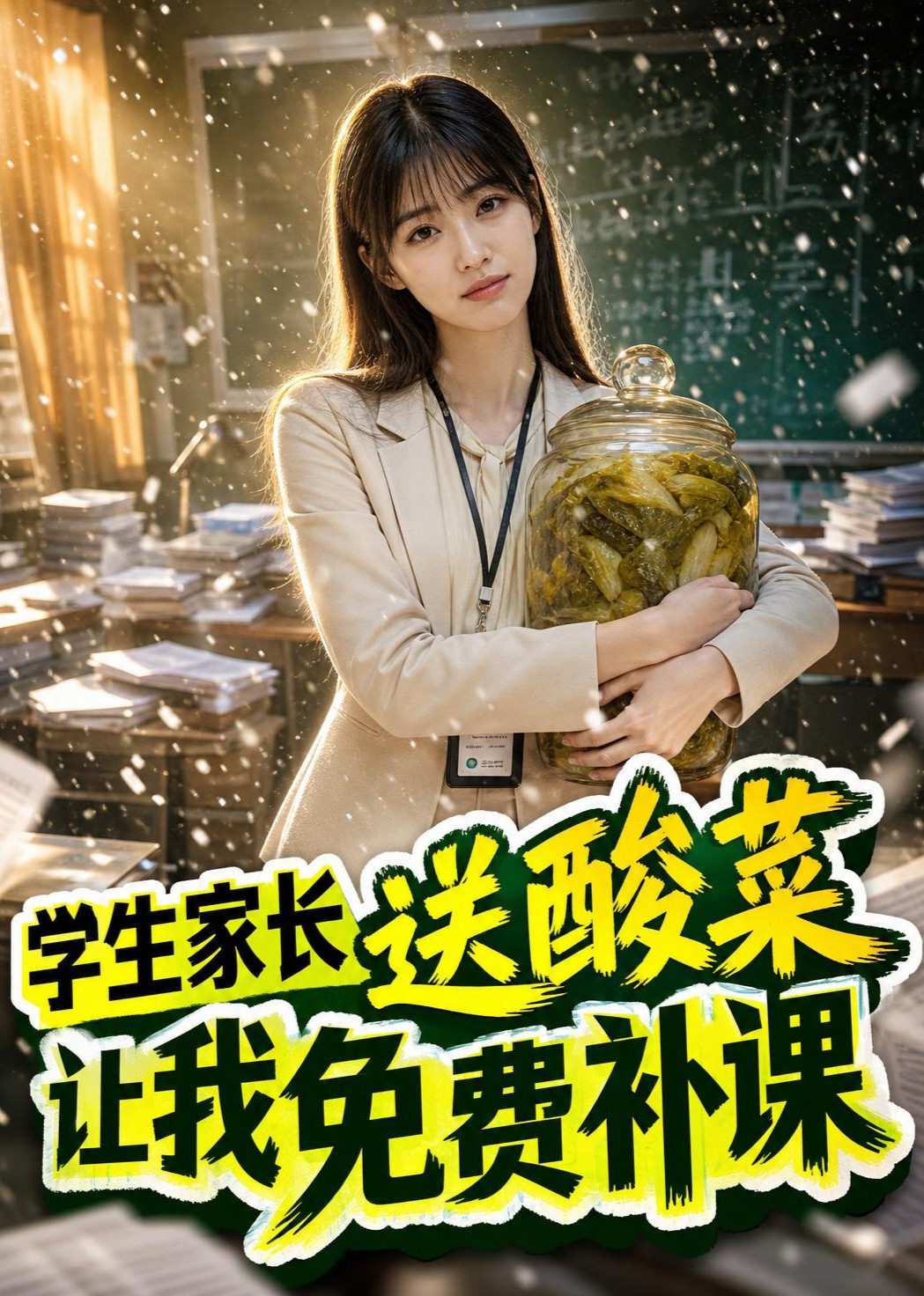 学生家长送酸菜让我免费补课封面图