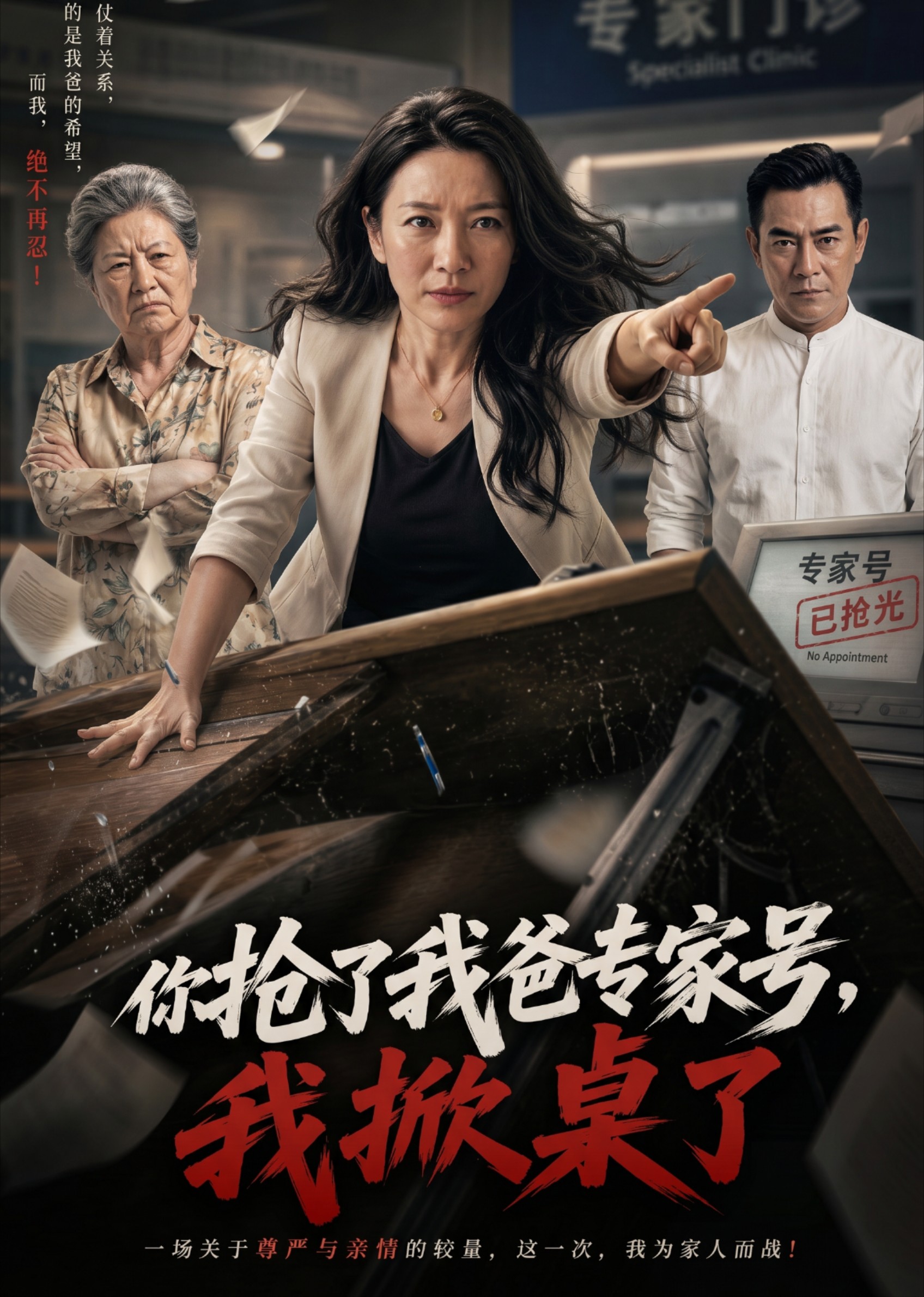你抢我爸专家号，我掀桌了封面图