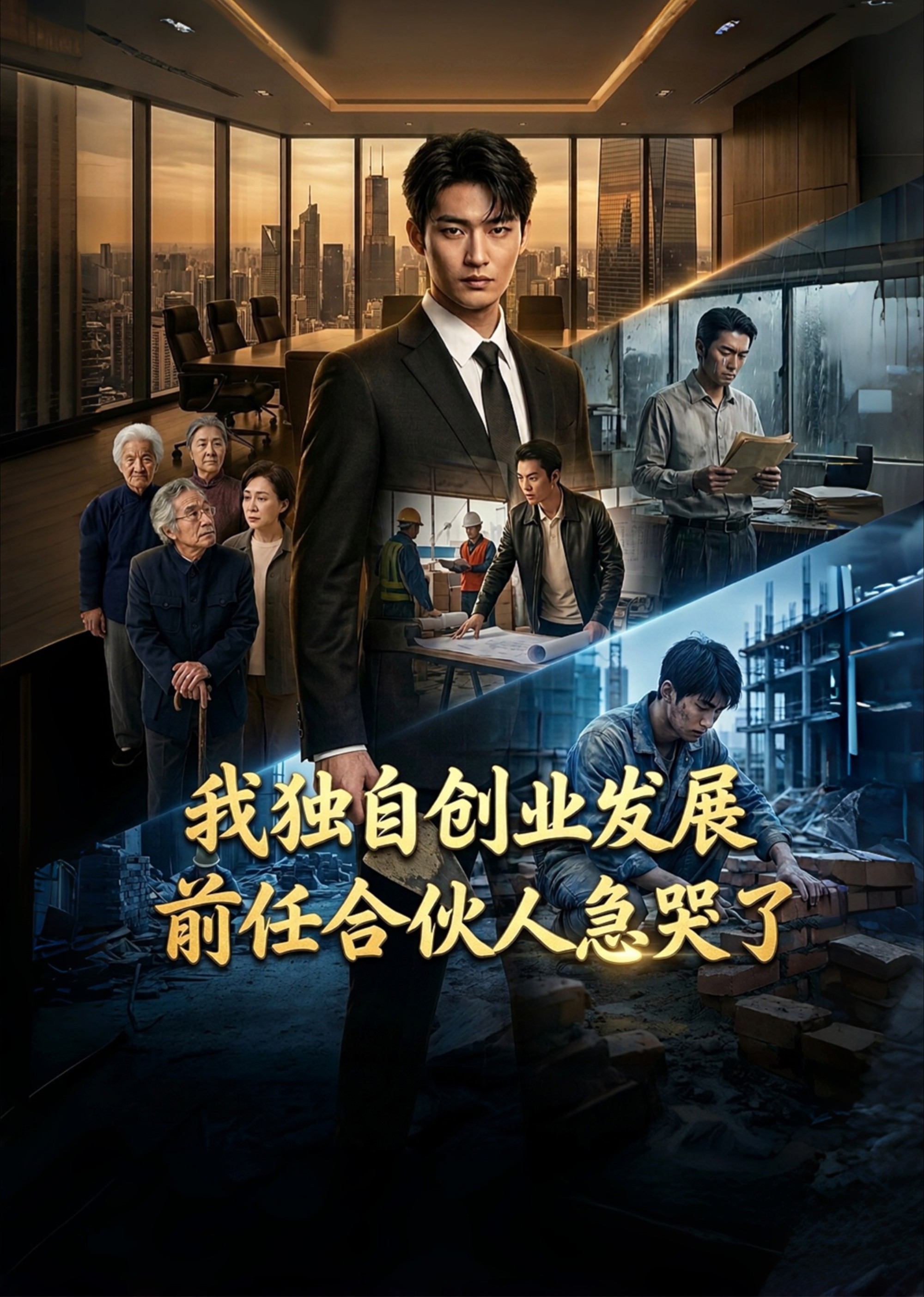我独自创业发展，前任合伙人急哭了封面图