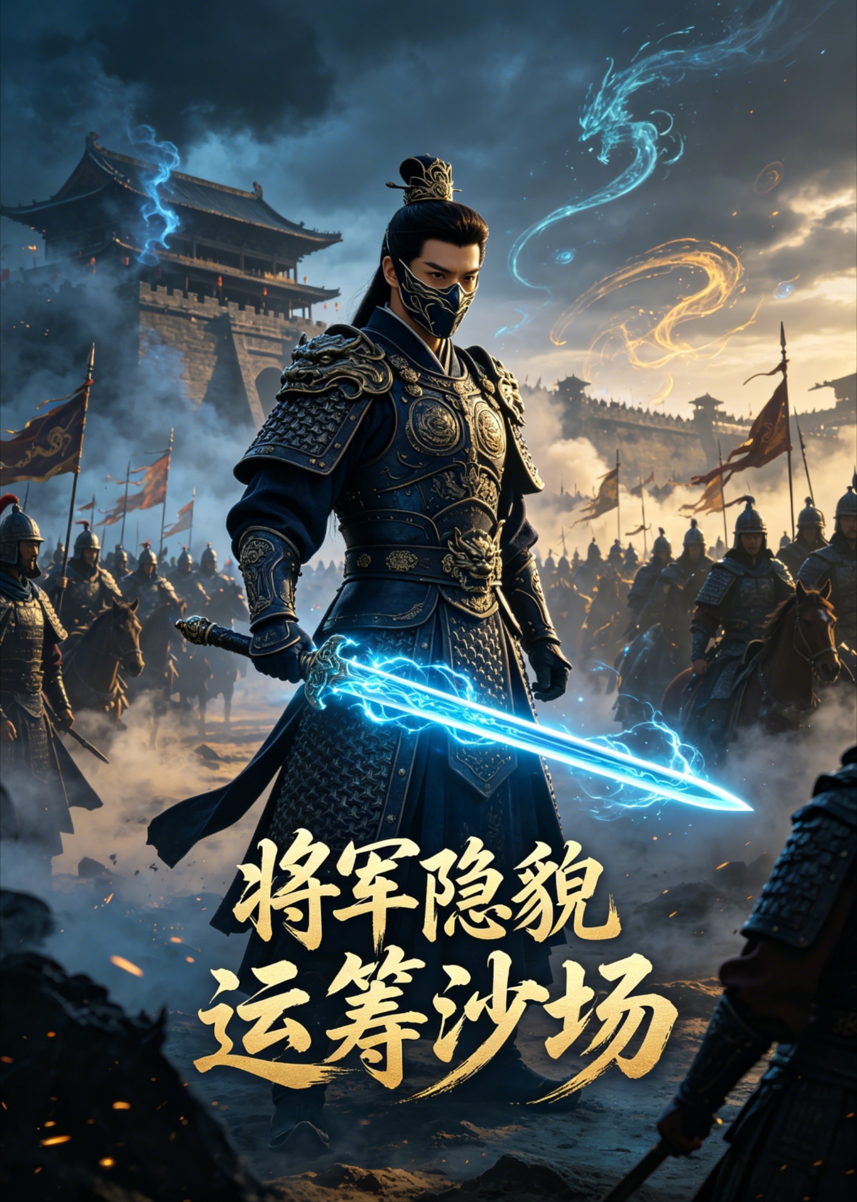 将军隐貌运筹沙场封面图