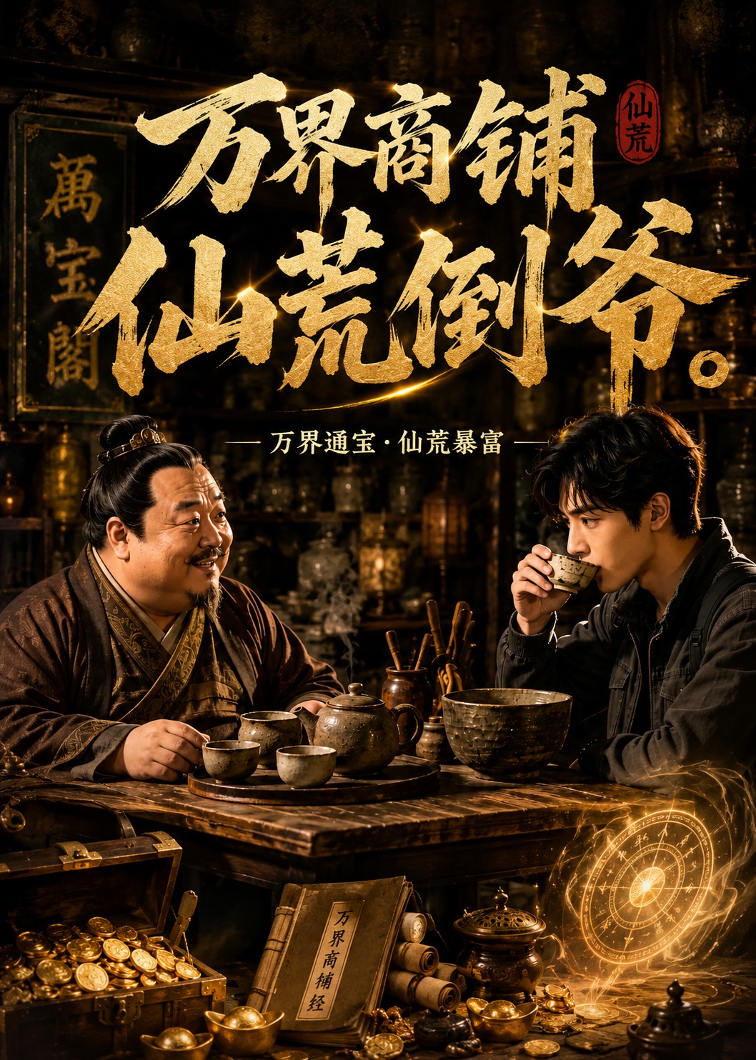 万界商铺，仙荒倒爷封面图