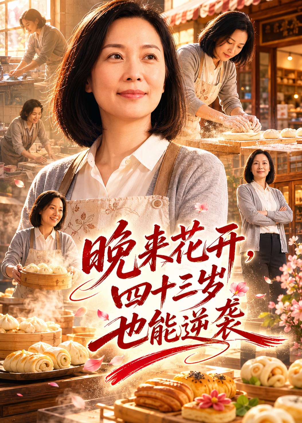 晚来花开，四十三岁也能逆袭封面图