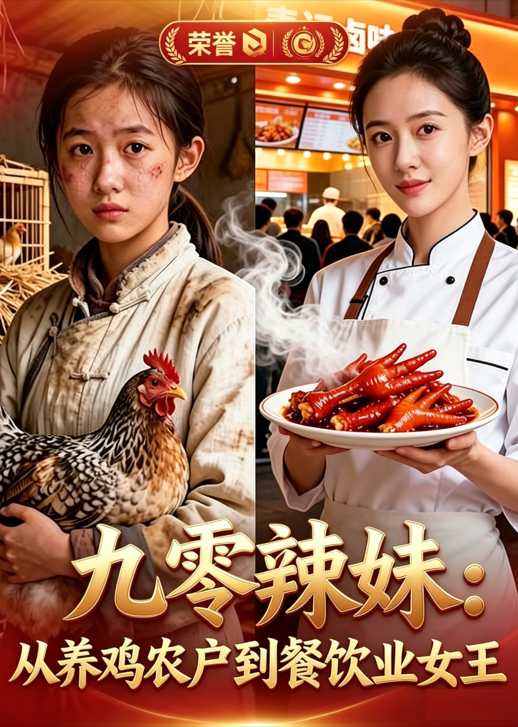 九零辣妹从养鸡农户到餐饮业女王封面图