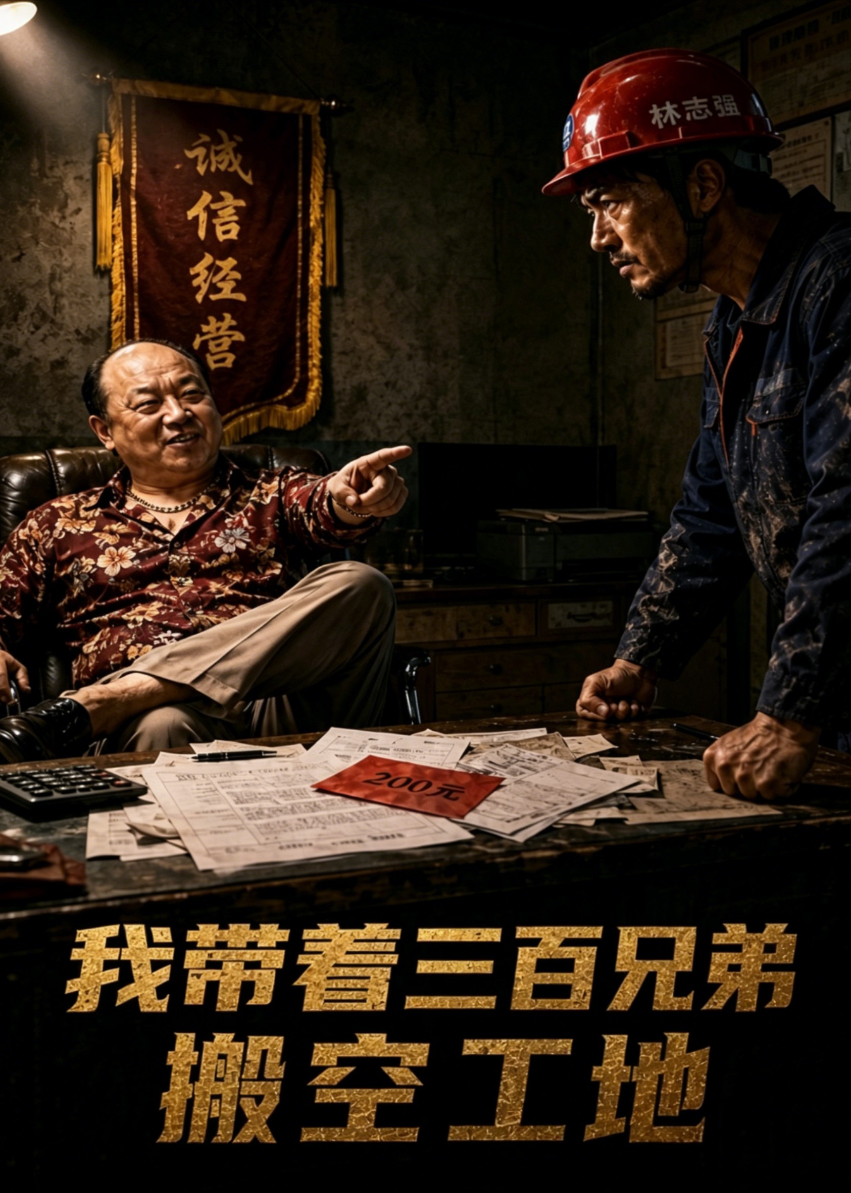 我带着三百兄弟搬空工地封面图