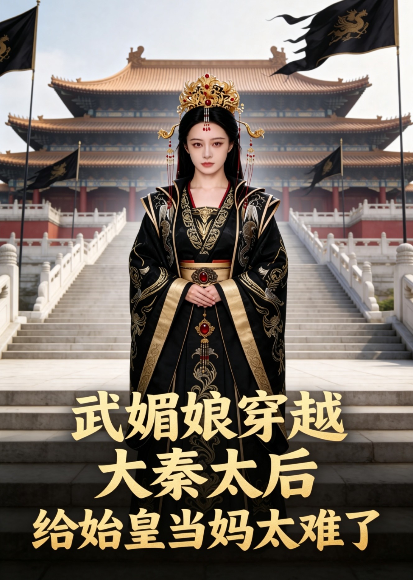 武媚娘穿越大秦太后，给始皇当妈太难了封面图