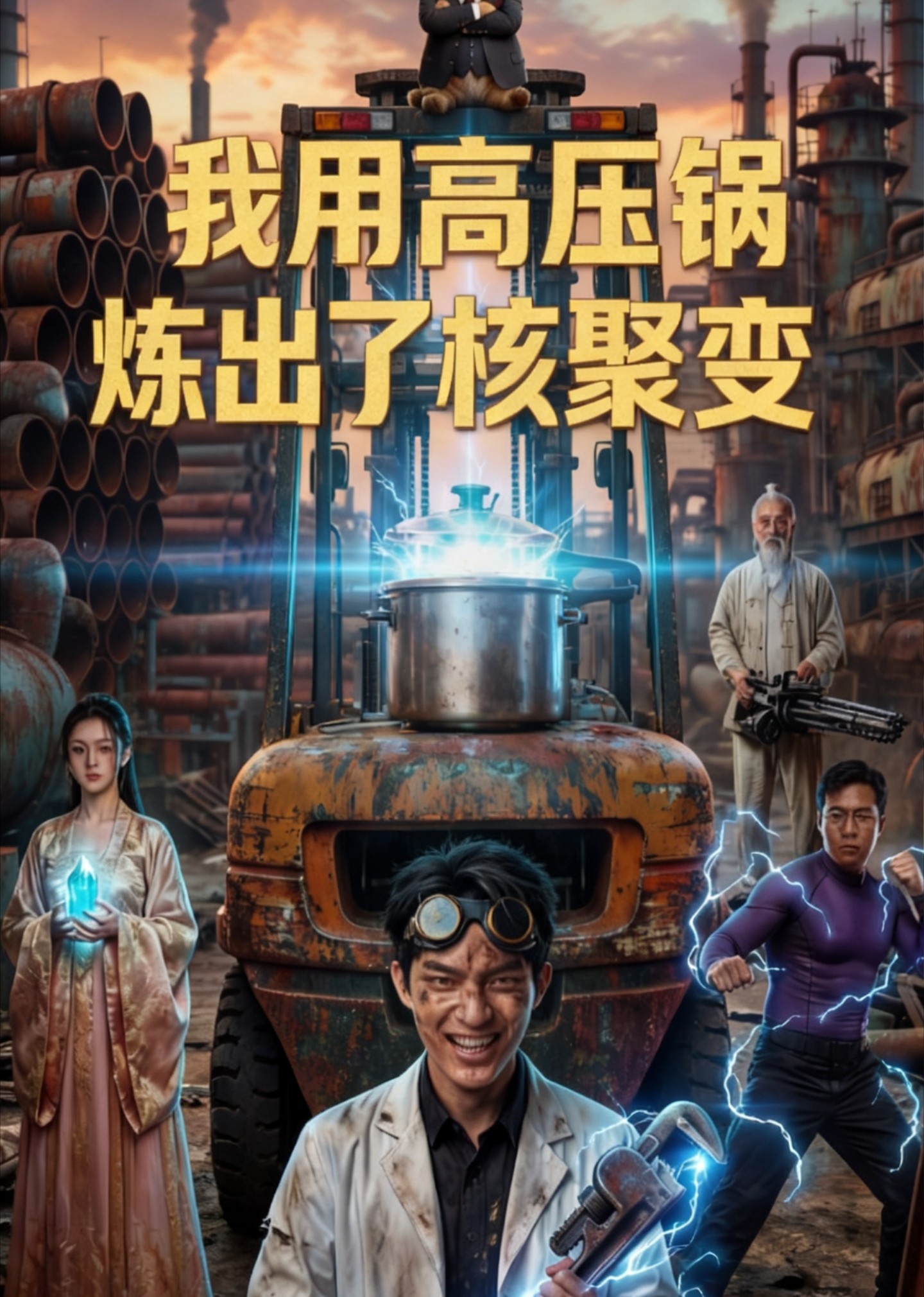 我用高压锅，炼出了核聚变封面图