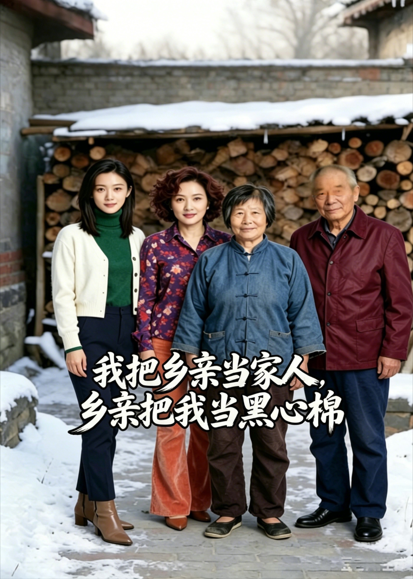 我把乡亲当家人，乡亲把我当黑心棉封面图