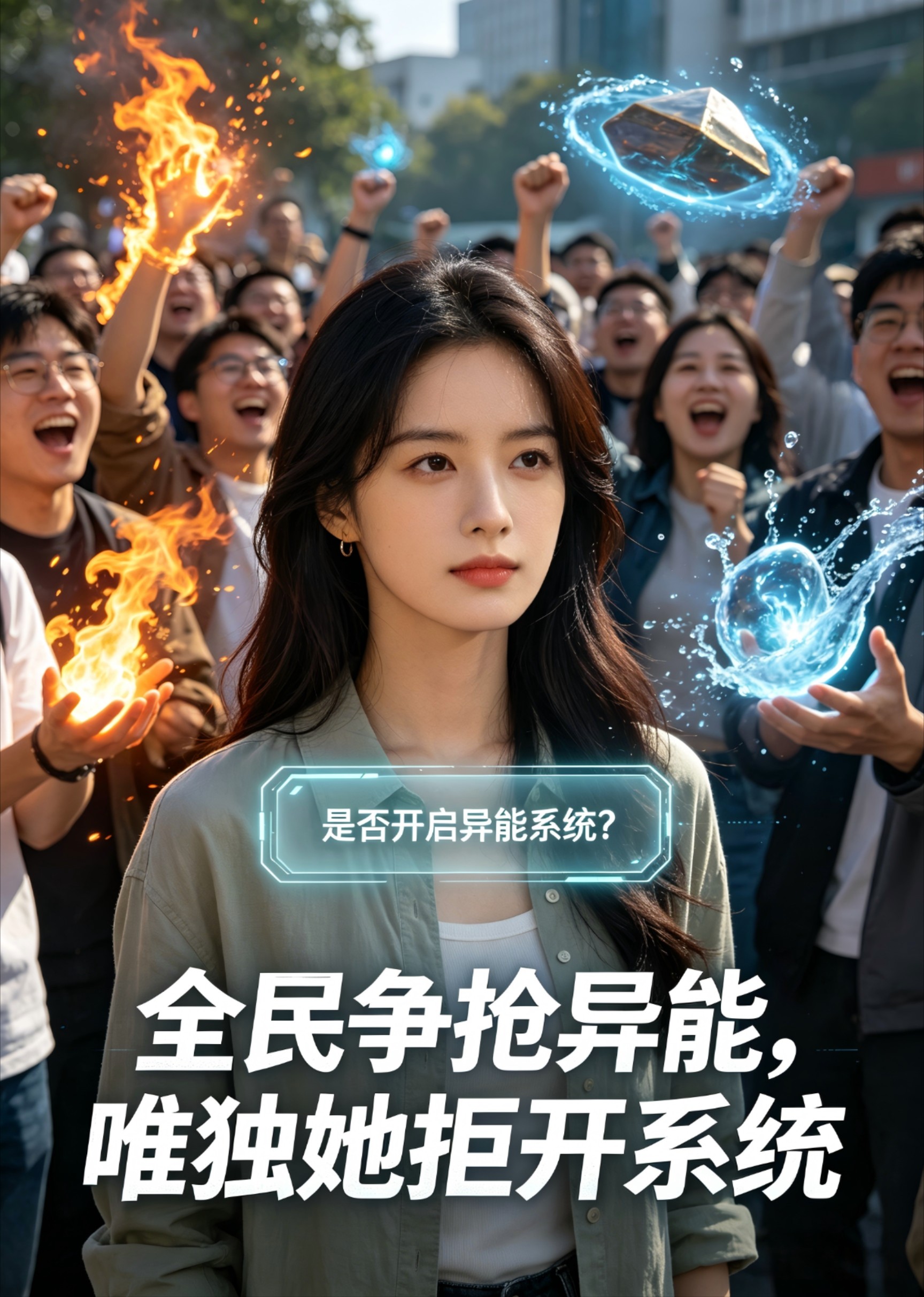 全民争抢异能，唯独她拒开系统封面图